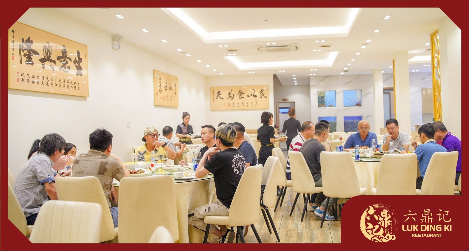 Không Gian Nhà Hàng Quảng Đông Tại Bình Dương